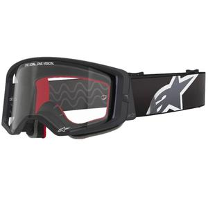 Alpinestars Supertech Corp μαύρα και γκρι γυαλιά motocross με διαφανή φακό