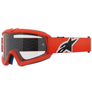 Alpinestars Vision Youth Corp παιδικά γυαλιά motocross πορτοκαλί με διαφανή φακό