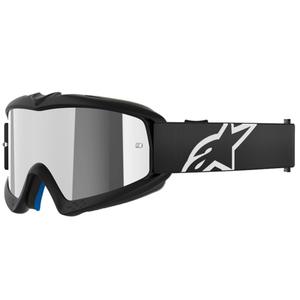 Alpinestars Vision Youth Corp παιδικά γυαλιά motocross μαύρα με ασημί φακό καθρέφτη