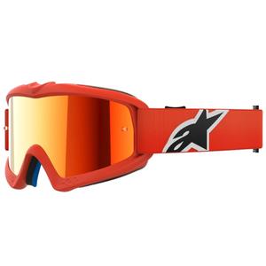 Alpinestars Vision Youth Corp παιδικά γυαλιά motocross πορτοκαλί με κόκκινο φακό με καθρέφτη