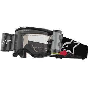 Alpinestars Vision 5 Corp ROLL-OFF Γυαλιά Motocross ευρείας όρασης μαύρα με διαφανή φακό