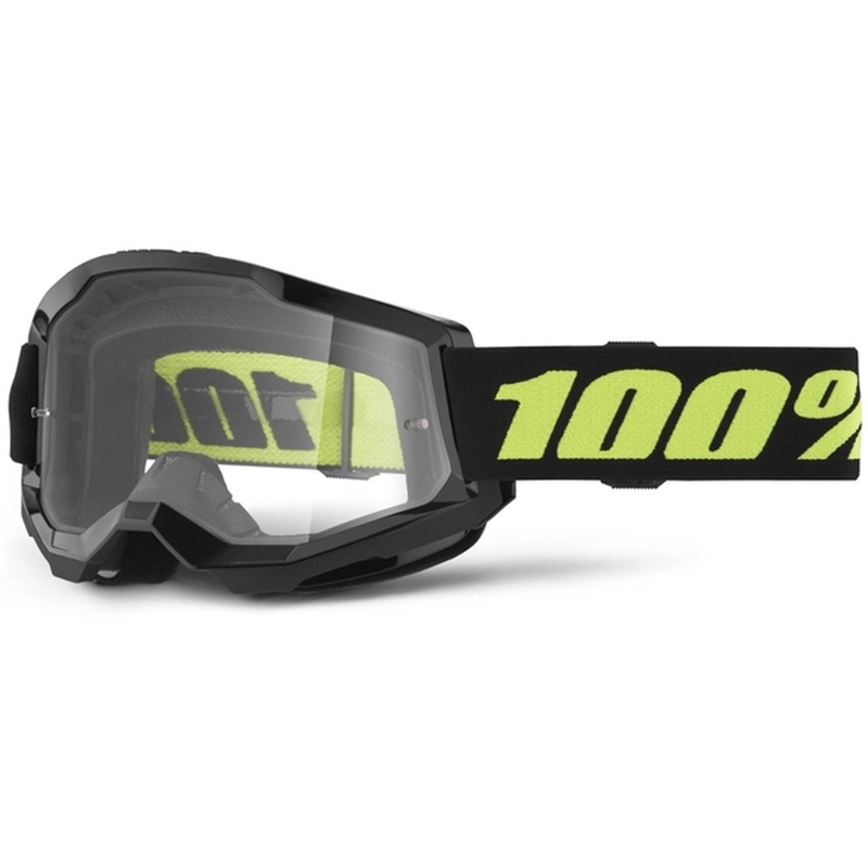Γυαλιά Motocross 100% STRATA 2 New Solar (διαφανές plexi)