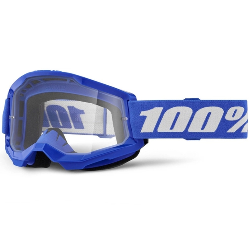 Γυαλιά Motocross 100% STRATA 2 Νέα μπλε (διαφανές plexi)