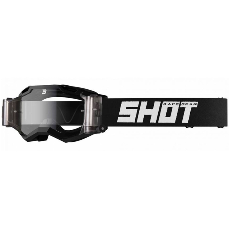 Γυαλιά Motocross Shot Assault 2.0 Solid Roll-Off μαύρο