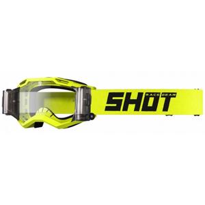 Motokrosové brýle Shot Assault 2.0 Solid Roll-Off fluo žluté