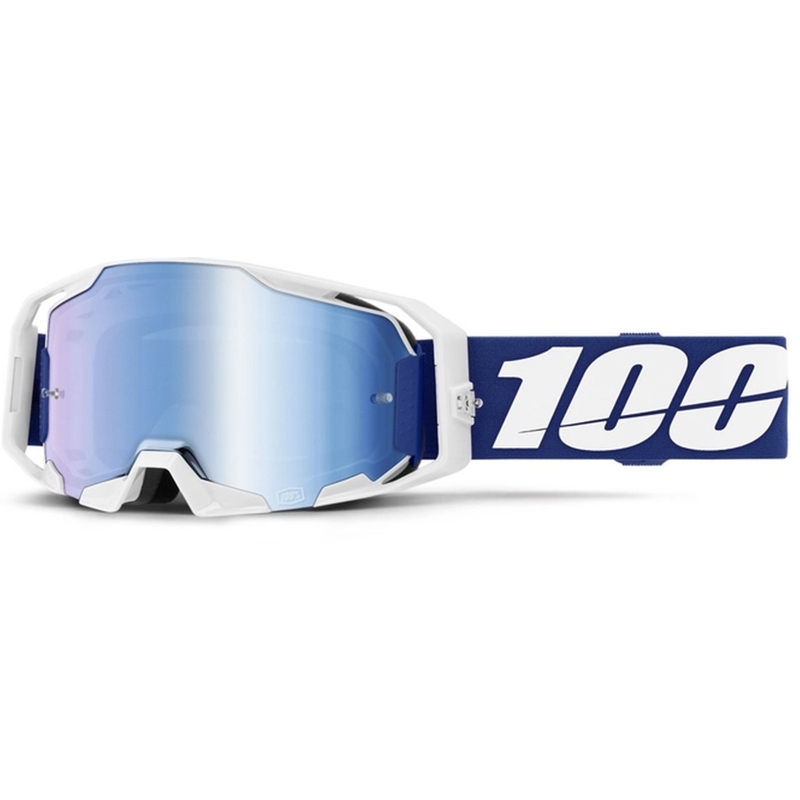 Γυαλιά Motocross 100% ARmatic μπλε με μπλε plexi