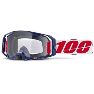 Γυαλιά Motocross 100% ARmatic Mach Z με διαφανές plexi
