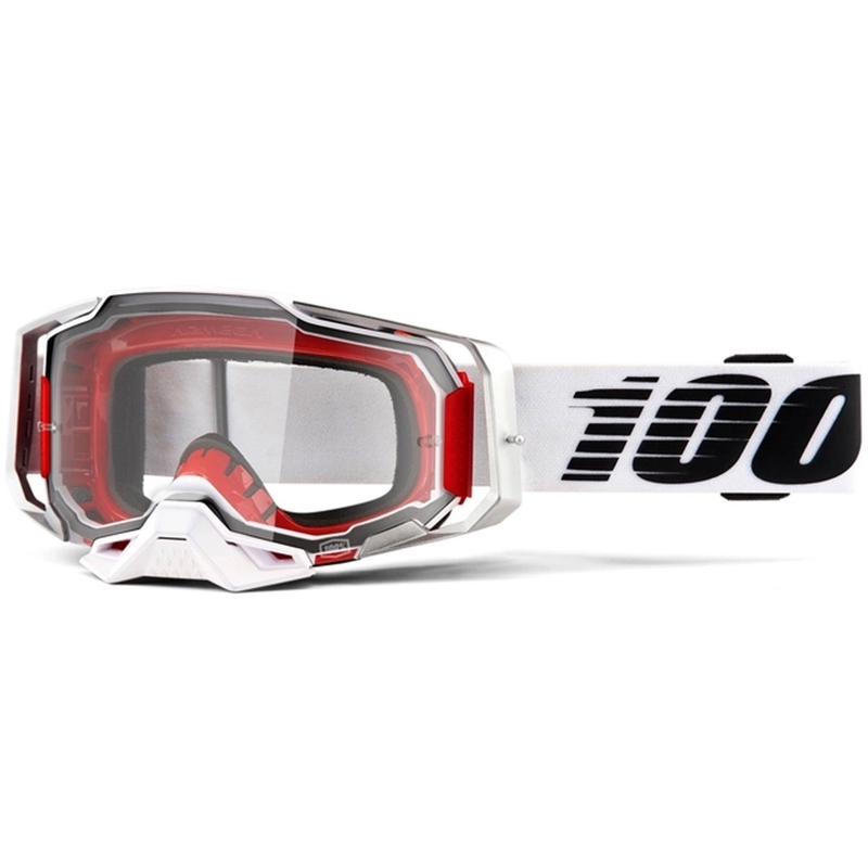 Γυαλιά Motocross 100% ARMEGA Lightsaber (διαφανές plexi)