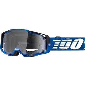 Γυαλιά Motocross 100% ARMEGA Rockchuck σκούρο μπλε (διαφανές plexi)