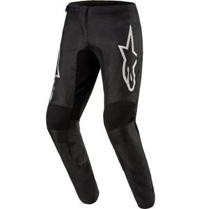 Alpinestars Fluid Graphite Παντελόνι Motocross Μαύρο και Ασημί