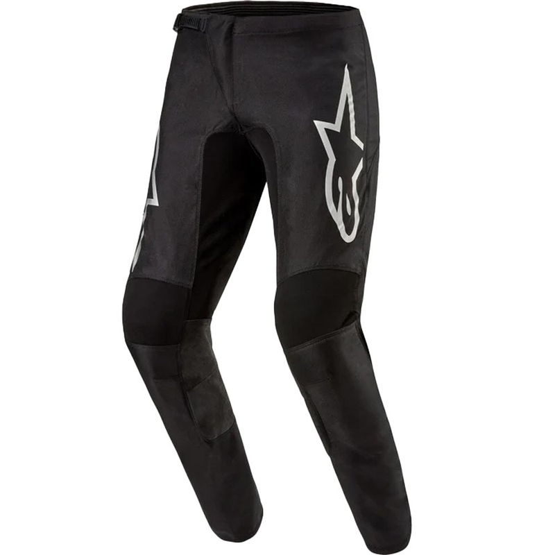Alpinestars Fluid Graphite Παντελόνι Motocross Μαύρο και Ασημί