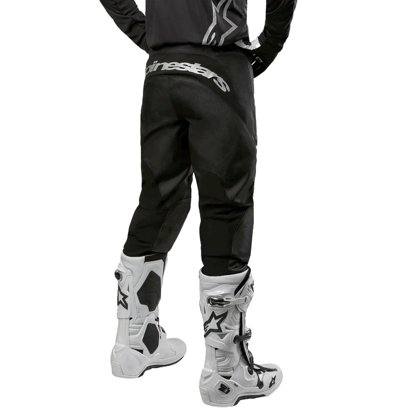 Alpinestars Fluid Graphite Παντελόνι Motocross Μαύρο και Ασημί