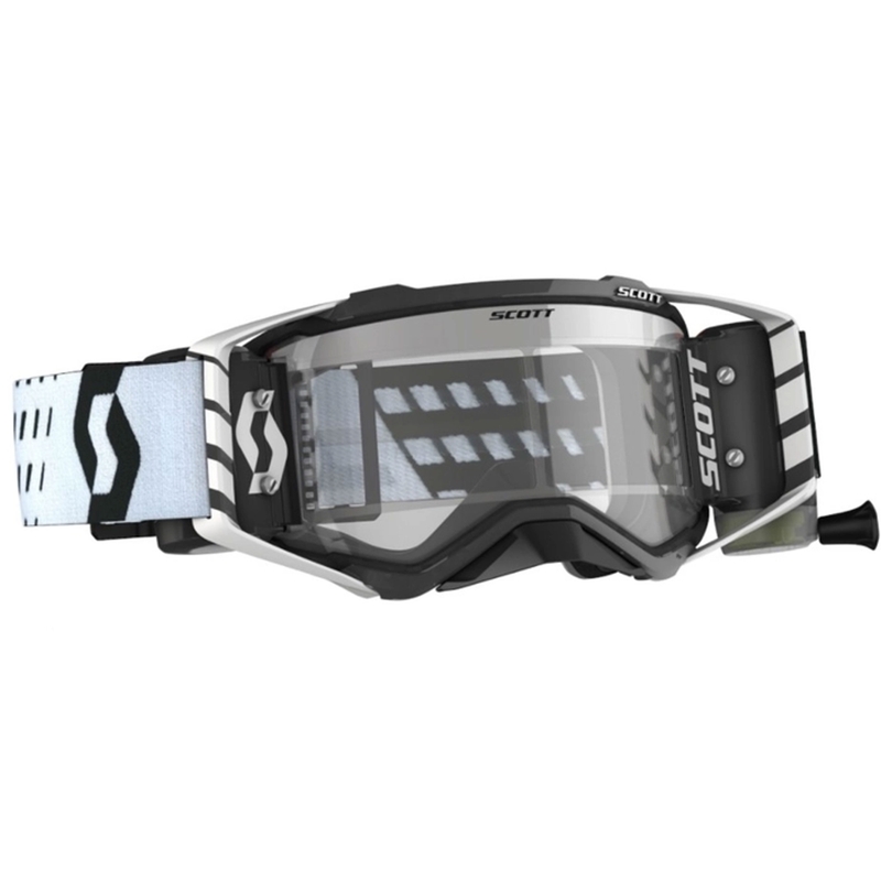 Γυαλιά Motocross SCOTT Prospect WFS 22 μαύρο και λευκό