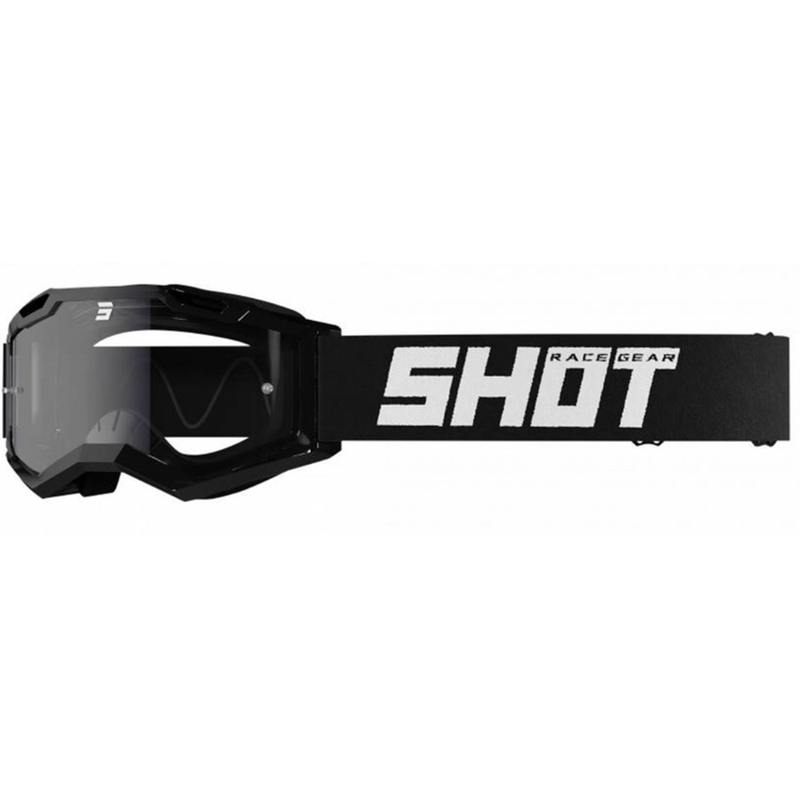 Γυαλιά Motocross Shot Assault 2.0 Solid Enduro μαύρο