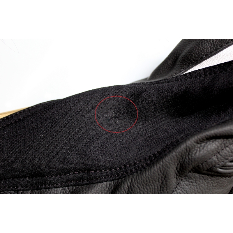 Dámská bunda Street Racer Kiara černo-bílo-zlatá - II. jakost