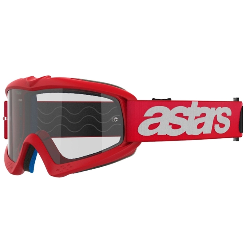 Alpinestars Vision Youth Blaze κόκκινο παιδικά γυαλιά motocross με διαφανή φακό