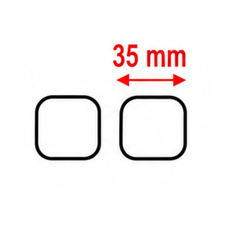 Σετ αυτοκόλλητων Print Universal Kit Big HDR285 διαφανές