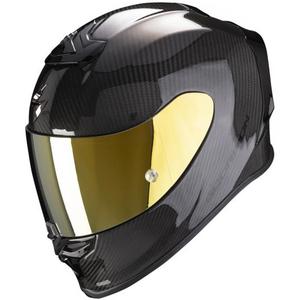Κράνος Scorpion EXO-R1 EVO Carbon Air Solid full face μαύρο - κατηγορίας II - II. ποιότητα