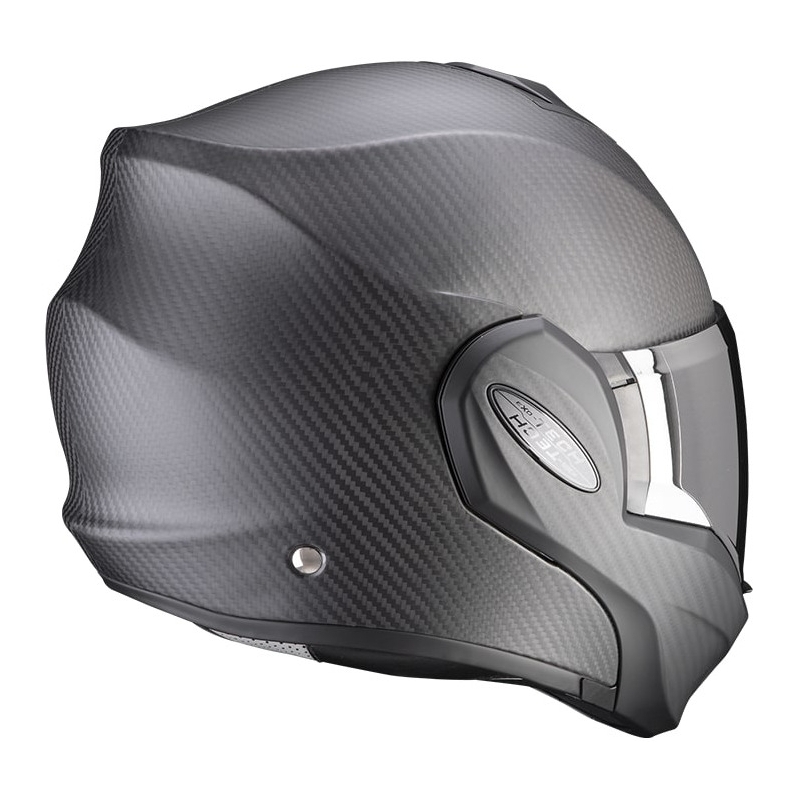 Κράνος Scorpion EXO-TECH EVO Carbon, αναδιπλούμενο, μαύρο ματ - Ποιότητα II. - II. ποιότητα