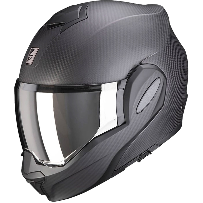 Κράνος Scorpion EXO-TECH EVO Carbon, αναδιπλούμενο, μαύρο ματ - Ποιότητα II. - II. ποιότητα