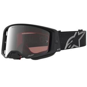 Γυαλιά motocross Alpinestars Supertech Vesta ματ μαύρο-ασημί