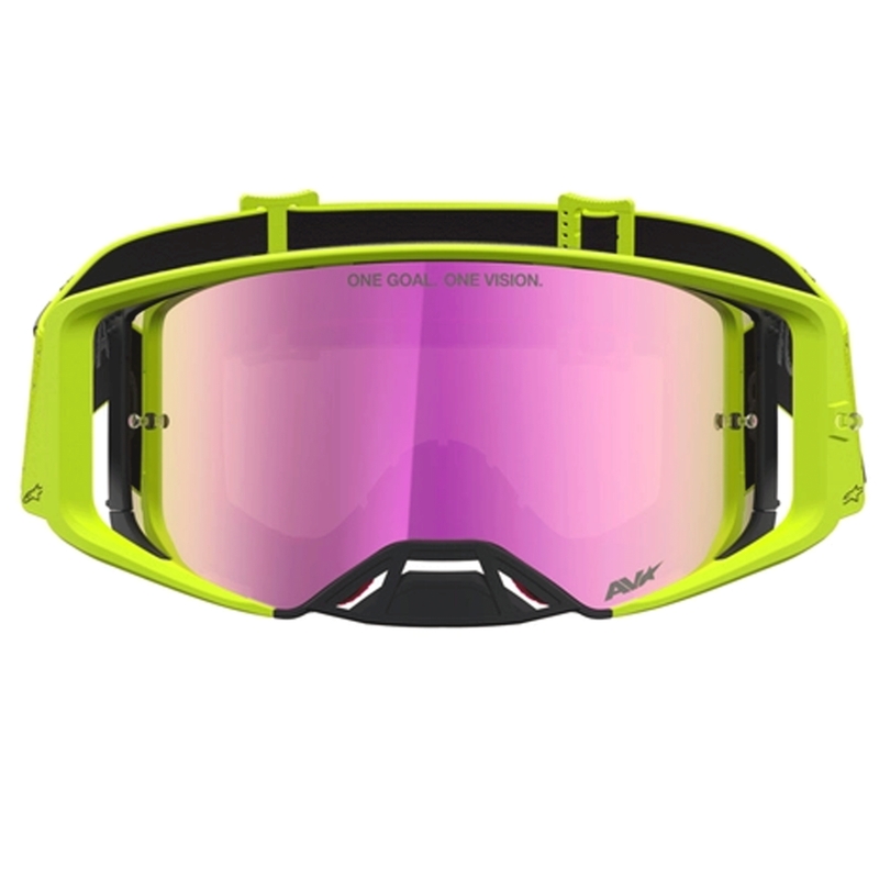 Γυαλιά motocross Alpinestars Supertech Vesta σε φθοροκίτρινο-μαύρο
