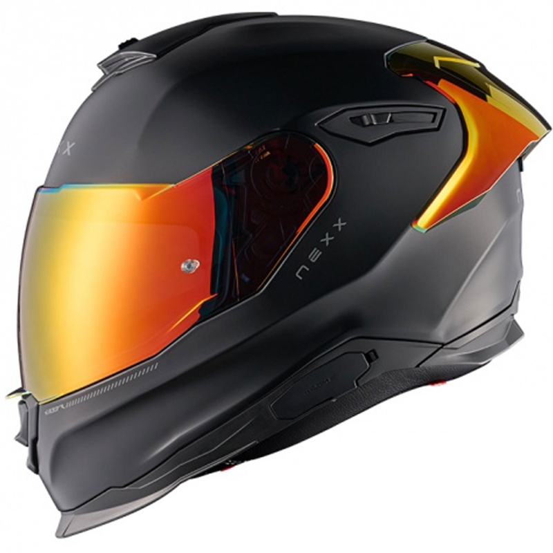 Ολοκληρωμένο κράνος μοτοσικλέτας NEXX Y.100R Subsonic ματ μαύρο-κόκκινο - II. ποιότητα προσφορά
