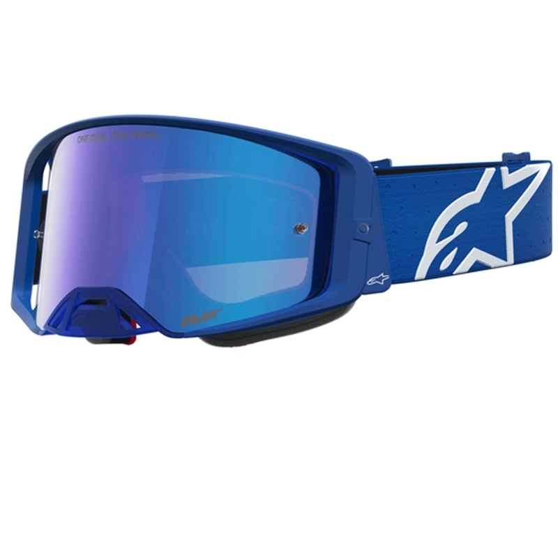 Γυαλιά motocross Alpinestars Supertech Vesta μπλε-λευκά