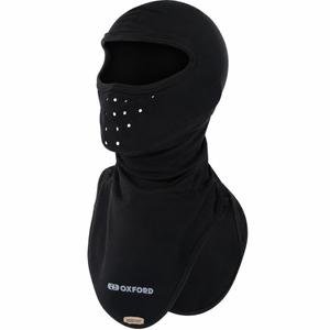Κουκούλα μοτοσικλέτας Oxford Balaclava Deluxe Micro Fleece μαύρο
