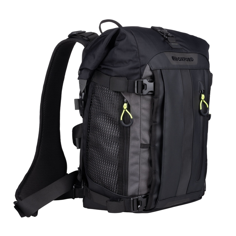 Τσάντα μοτοσικλέτας Oxford Atlas B-20 Advanced Backpack 20 l γκρι - II. ποιότητα