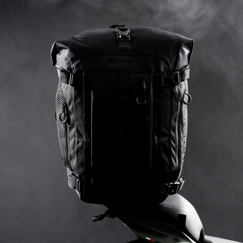 Τσάντα μοτοσικλέτας Oxford Atlas B-20 Advanced Backpack 20 l γκρι - II. ποιότητα