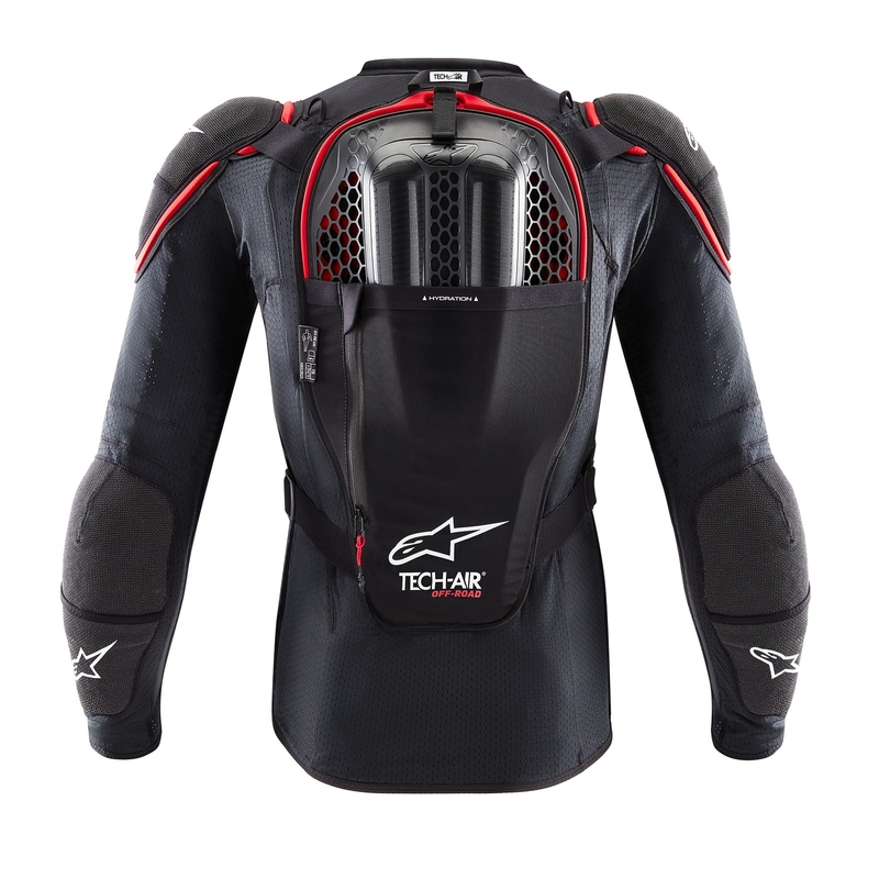Γιλέκο αερόσακου Alpinestars TECH-AIR®OFF-ROAD μαύρο-κόκκινο 2 - II. ποιότητας