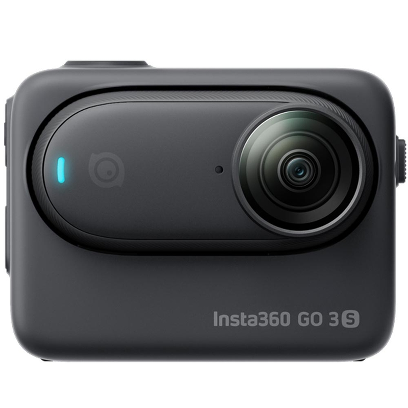 Insta360 GO 3S Κάμερα δράσης POV Bundle για μοτοσικλέτα ενσωματωμένη στο κράνος, μαύρη