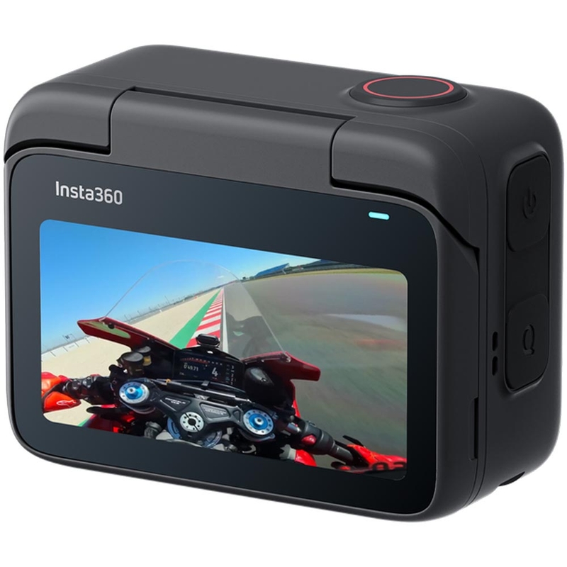 Insta360 GO 3S Κάμερα δράσης POV Bundle για μοτοσικλέτα ενσωματωμένη στο κράνος, μαύρη