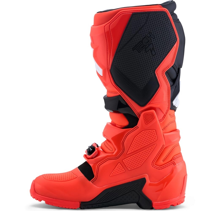 Μπότες μοτοσικλέτας Alpinestars TECH 7 Enduro fluorescent κόκκινο-μαύρο