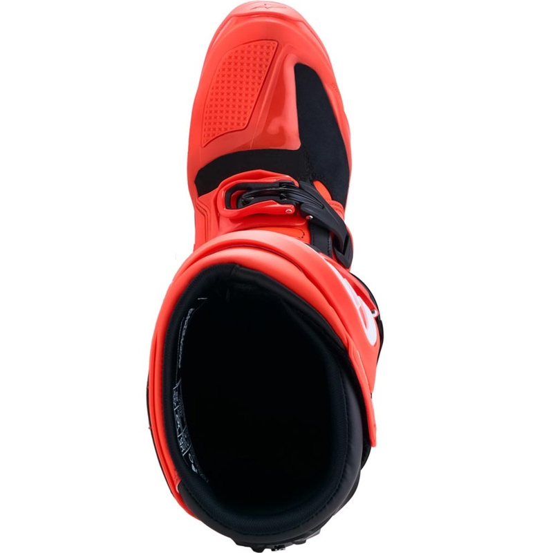 Μπότες μοτοσικλέτας Alpinestars TECH 7 Enduro fluorescent κόκκινο-μαύρο