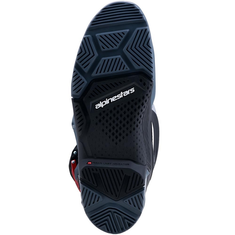 Μπότες Μοτοσικλέτας Alpinestars TECH 7 Enduro Drystar Σκούρο Γκρι-Ανοιχτό Γκρι-Κόκκινο