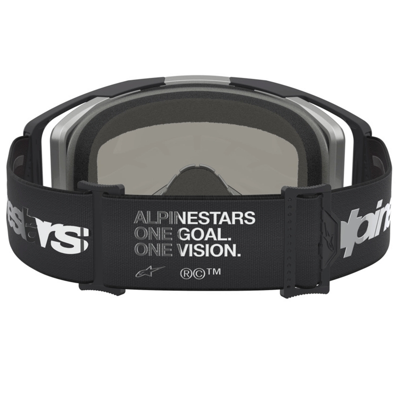 Γυαλιά motocross Alpinestars Vision 8 Amber μαύρο-ασημί