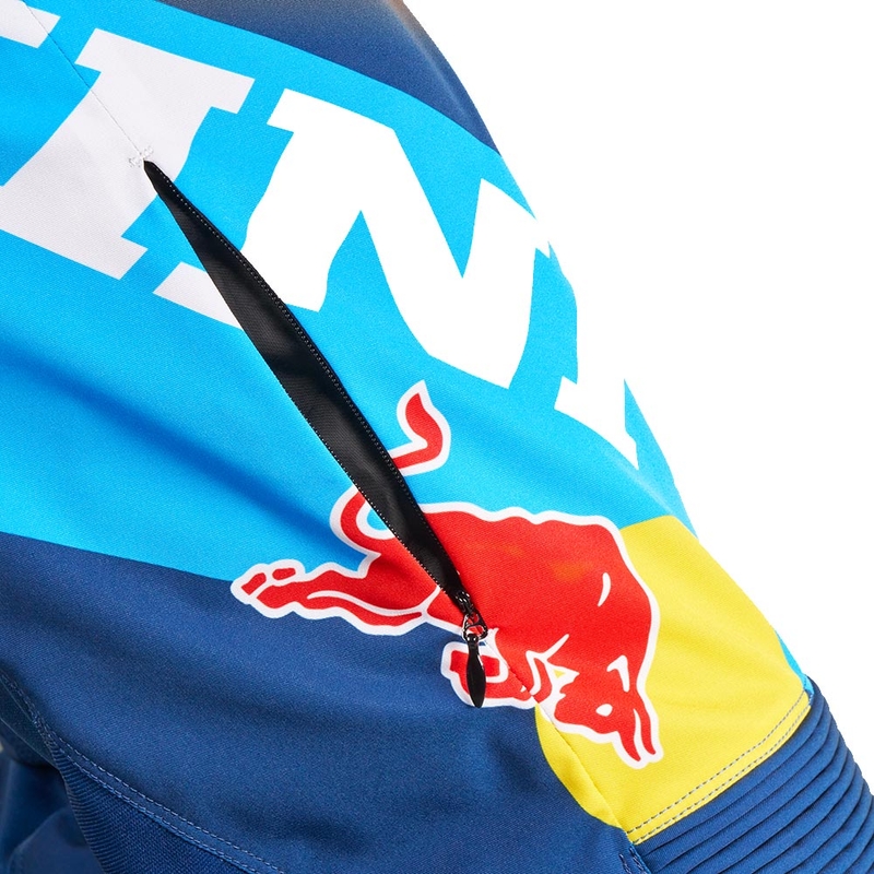 Παντελόνι KINI Red Bull 1.0 Rallye motocross μπλε-πορτοκαλί