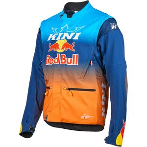 Μπουφάν μοτοκρός KINI Red Bull 1.0 Rallye μπλε-πορτοκαλί
