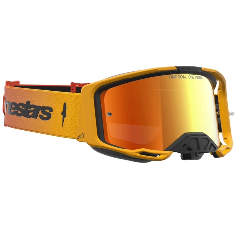 Γυαλιά motocross Alpinestars Vision 8 Amber κίτρινα-κόκκινα-μαύρα