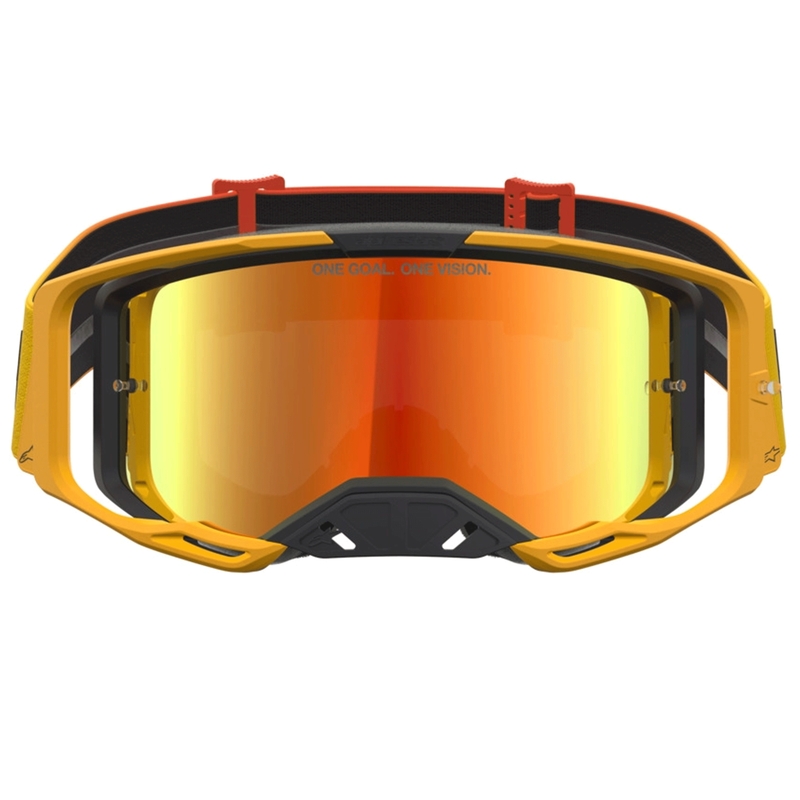 Γυαλιά motocross Alpinestars Vision 8 Amber κίτρινα-κόκκινα-μαύρα