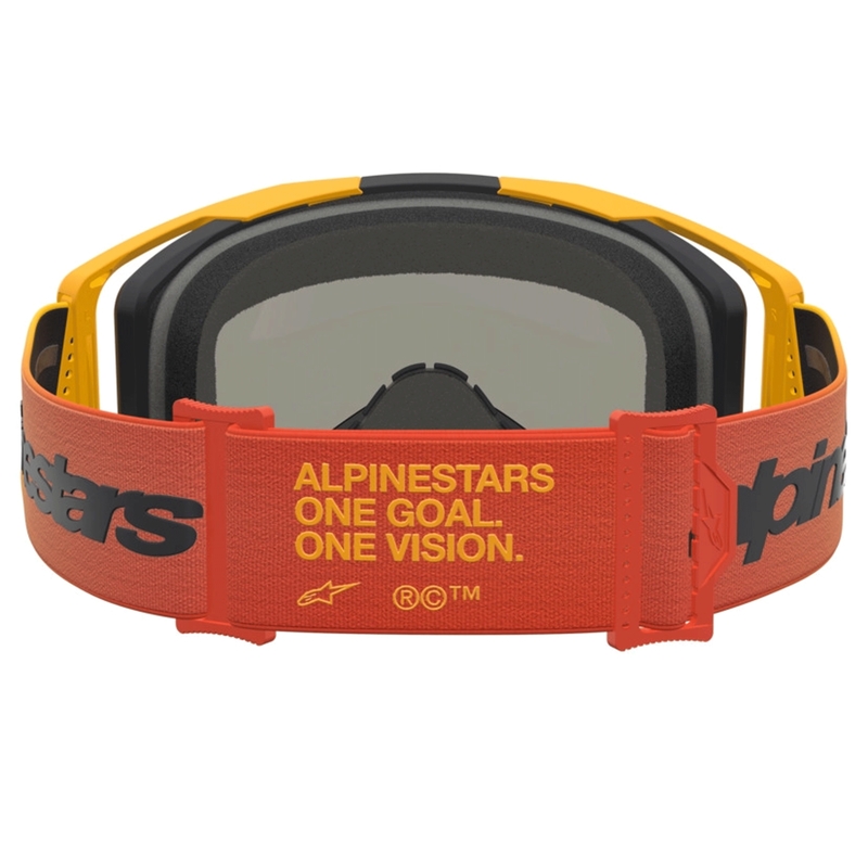Γυαλιά motocross Alpinestars Vision 8 Amber κίτρινα-κόκκινα-μαύρα