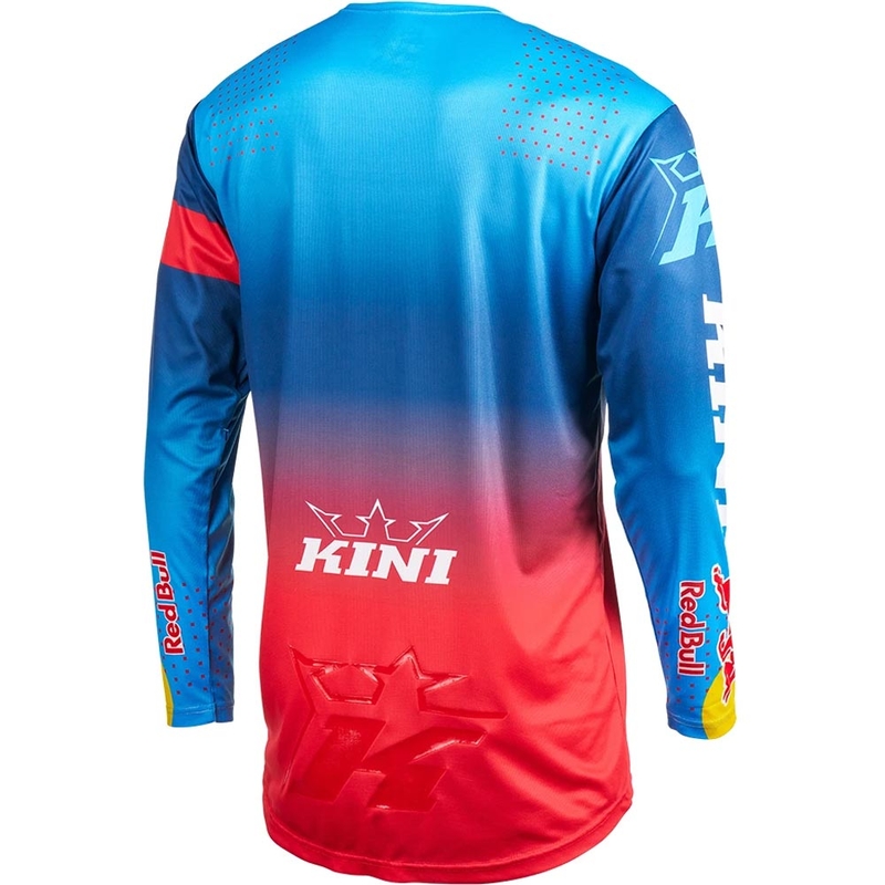 Μπλε-κόκκινη φανέλα μοτοκρός KINI Red Bull 2.0 MXC
