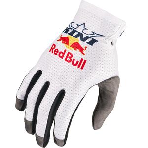 Γάντια μοτοκρός KINI Red Bull 1.0 RXP λευκά