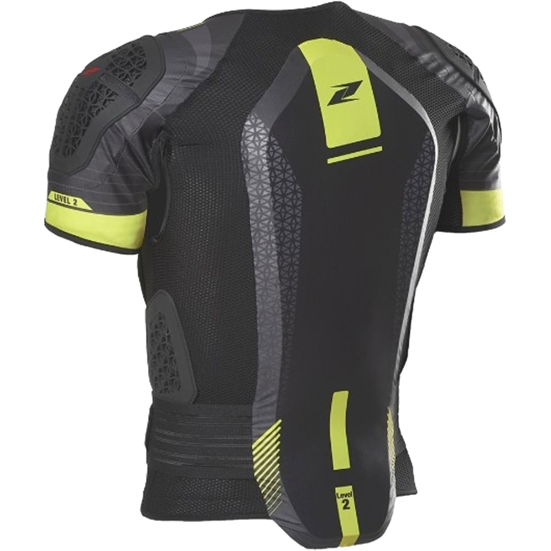 Zandona Netcube Vest Pro X8 μαύρο-φλούο κίτρινο 180-189 cm