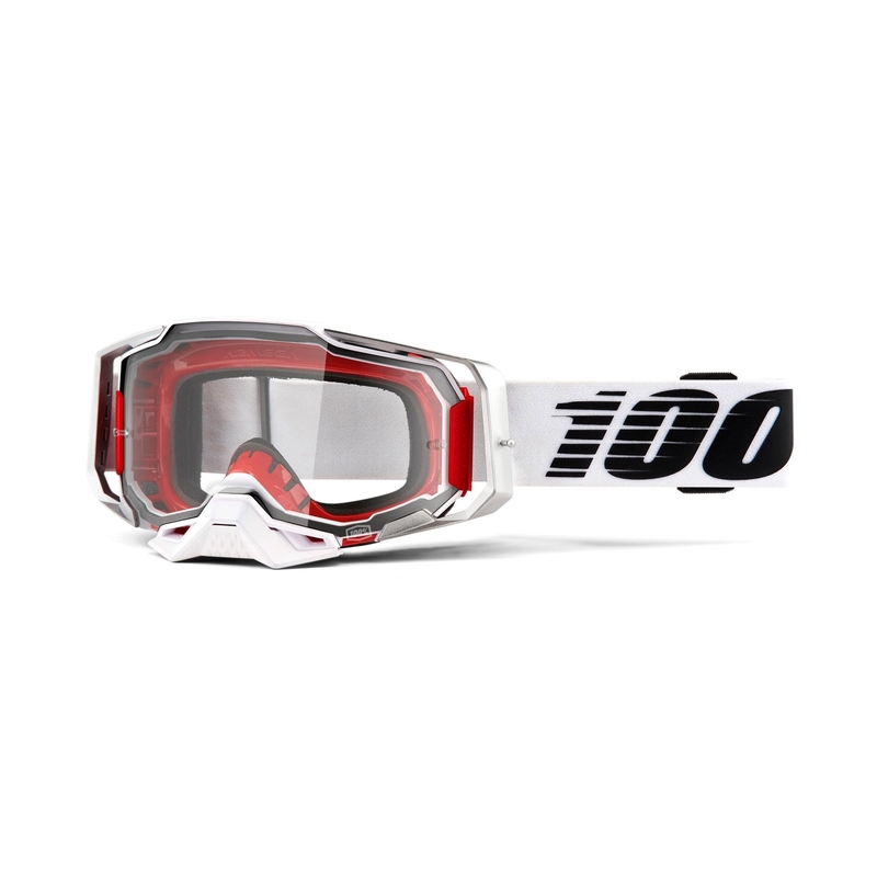Γυαλιά Motocross 100% ARMEGA Lightsaber (διαφανές plexi)