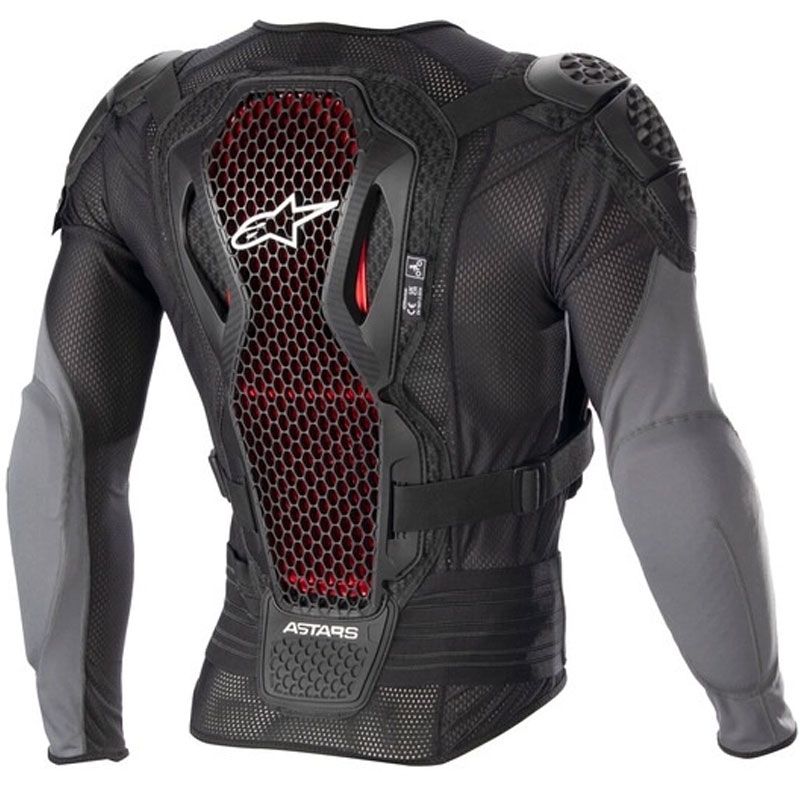 Alpinestars Bionic Plus 2 μαύρο-γκρι-κόκκινο προστατευτικό σώματος