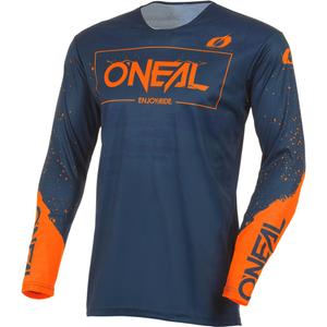 Μπλε-πορτοκαλί φανέλα motocross O'Neal Mayhem Paint