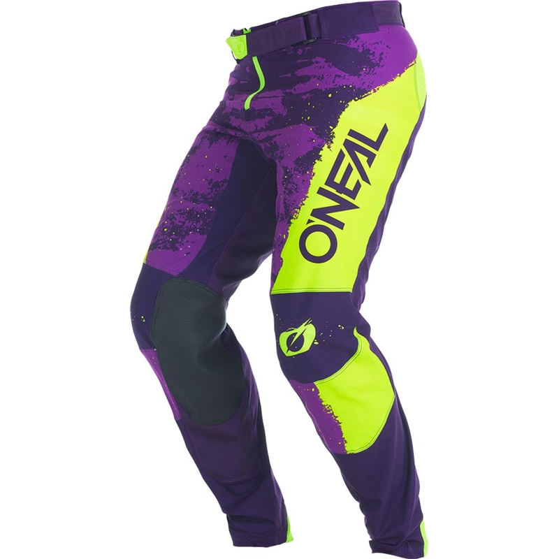 Παντελόνι motocross O'Neal Mayhem Paint μωβ-φλουορ κίτρινο